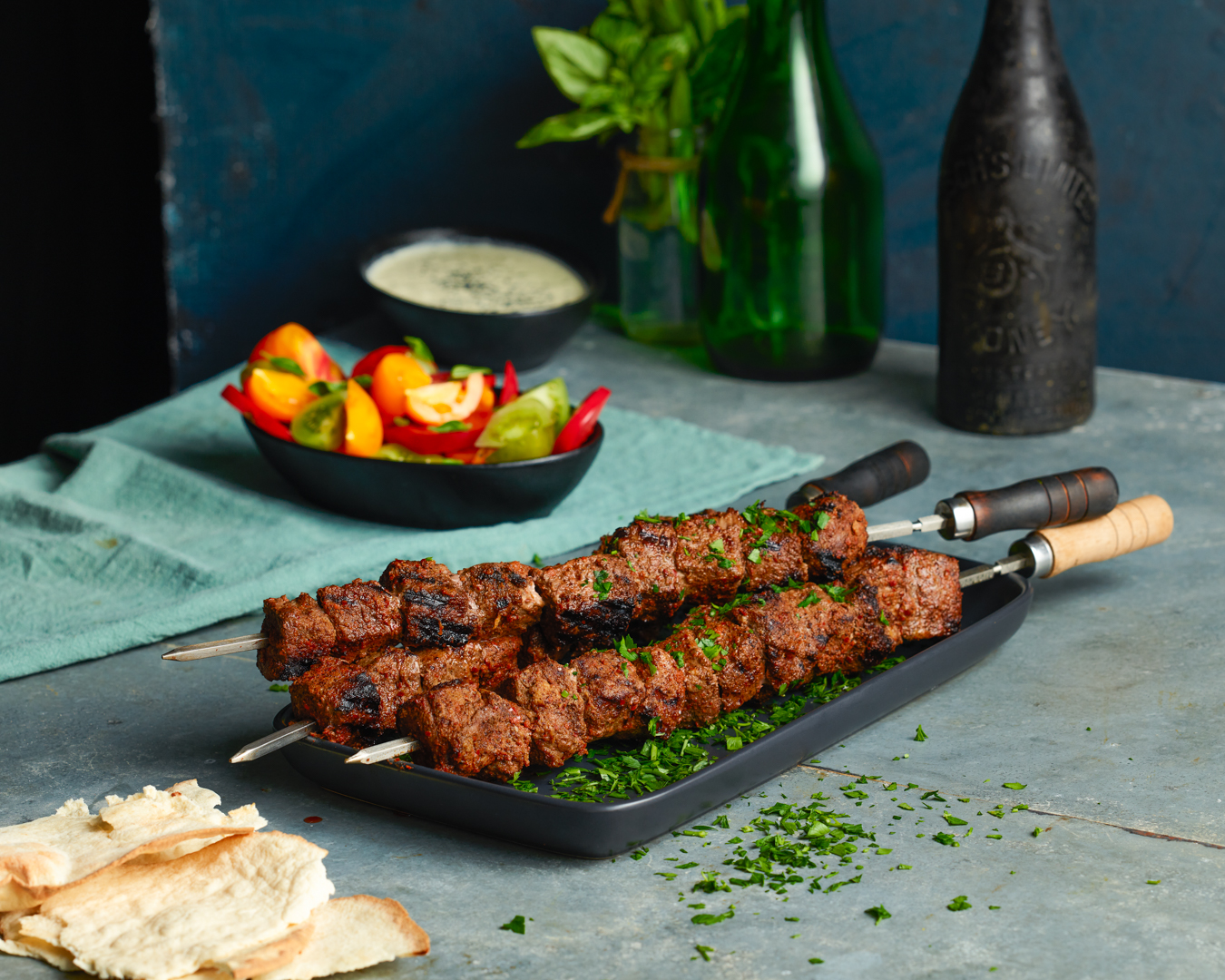 MOROCCAN BROCHETTES DE BOEUF Angus Reserve